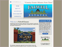 Tablet Screenshot of falwellestates.com